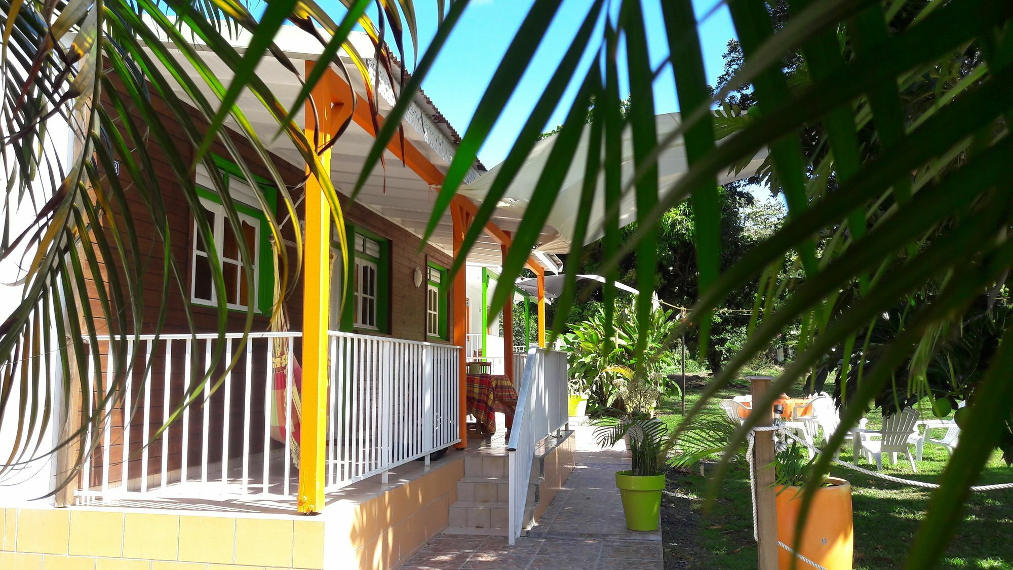 Bungalow Papaye Pointe-Noire Buitenkant foto